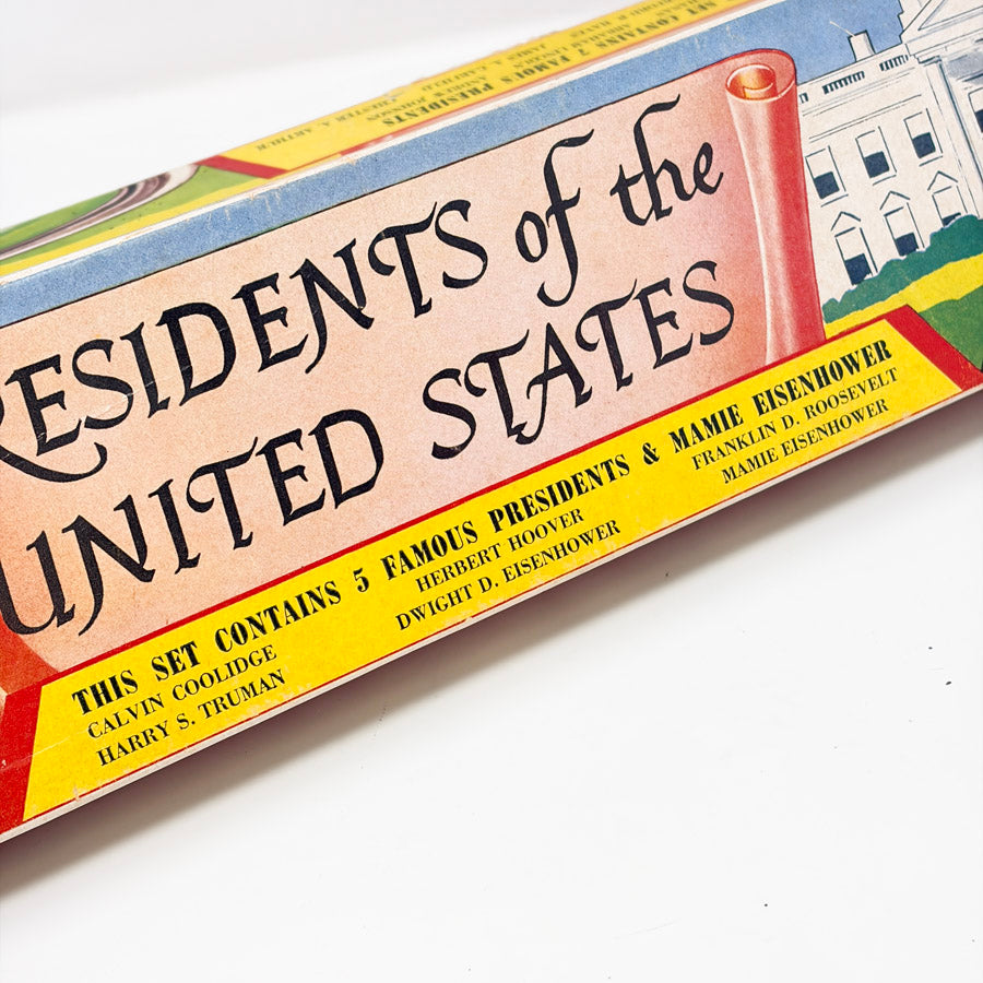 1950s Miniature U.S. President Figurines by Louis Marx & Co