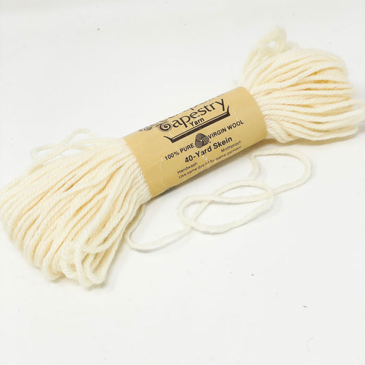 White Brunswick Tapestry Yarn