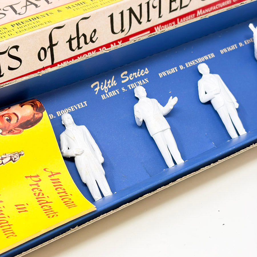 1950s Miniature U.S. President Figurines by Louis Marx & Co