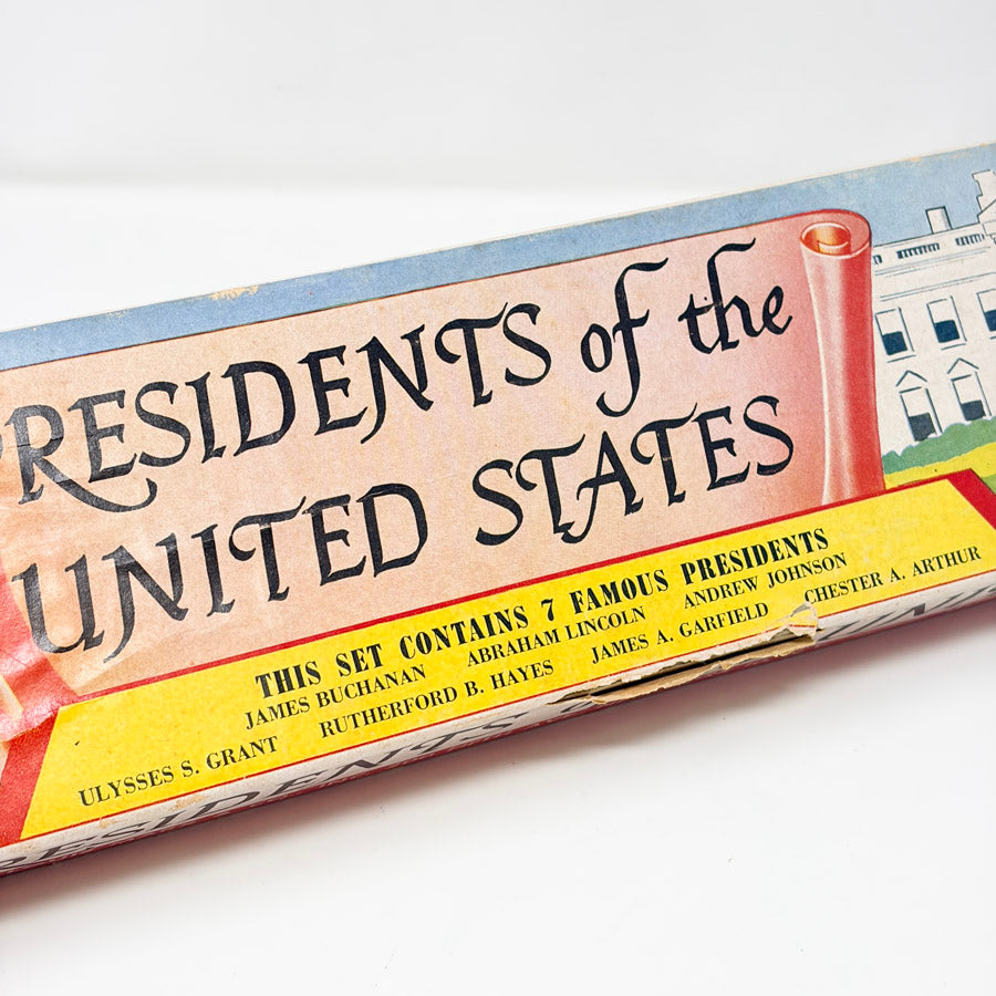 1950s Miniature U.S. President Figurines by Louis Marx & Co