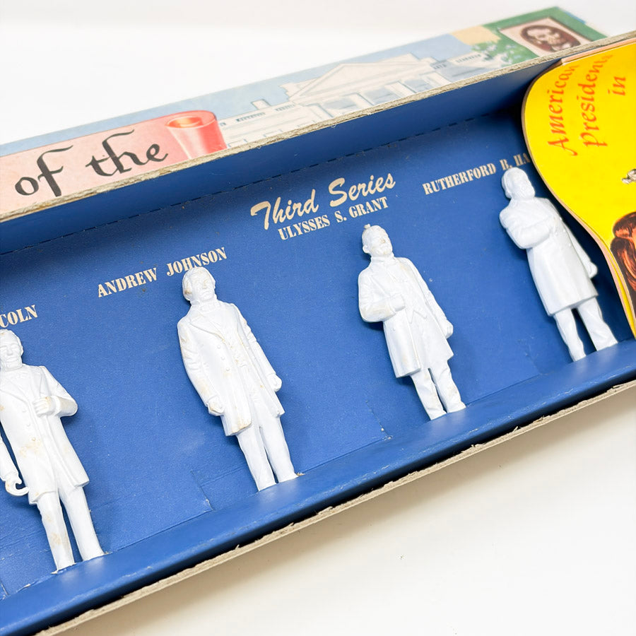 1950s Miniature U.S. President Figurines by Louis Marx & Co