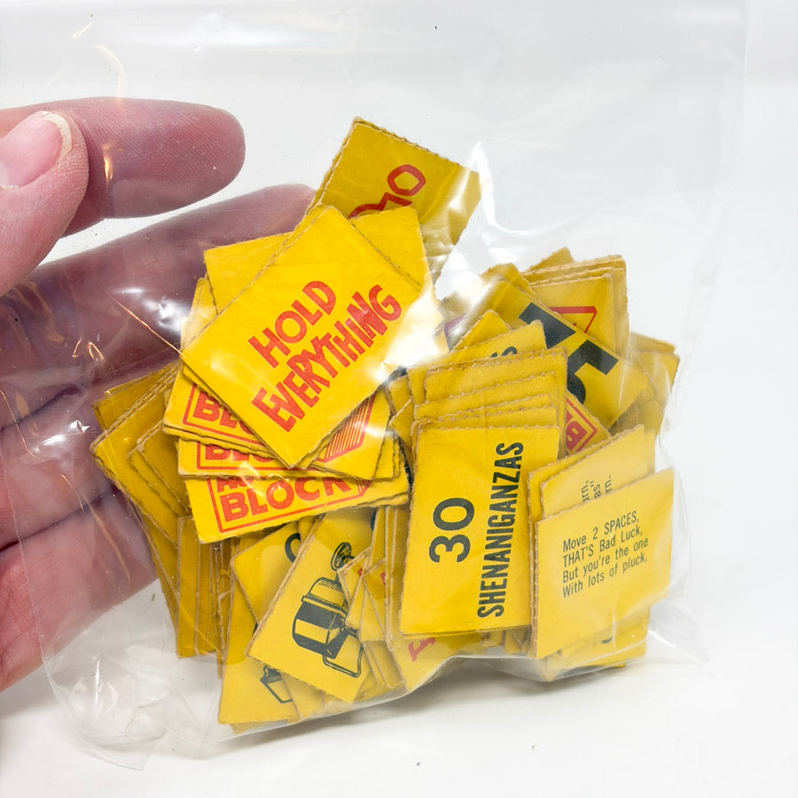 Vintage Board Game Cards
