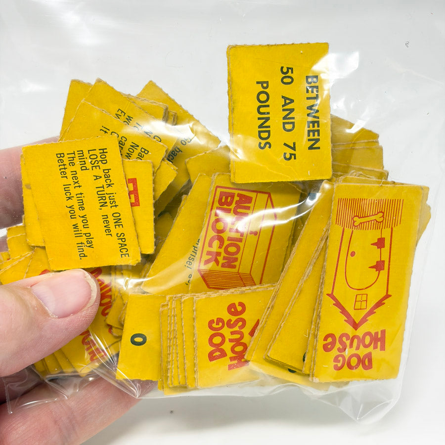 Vintage Board Game Cards