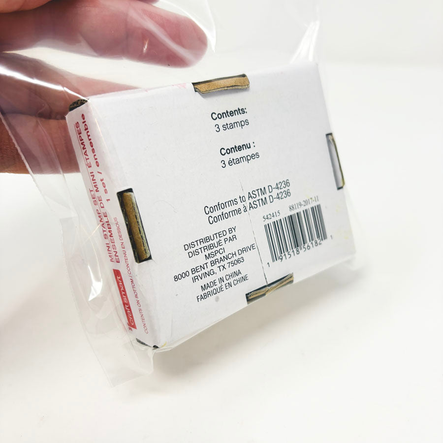 Hello Friend Rubber Stamp Set