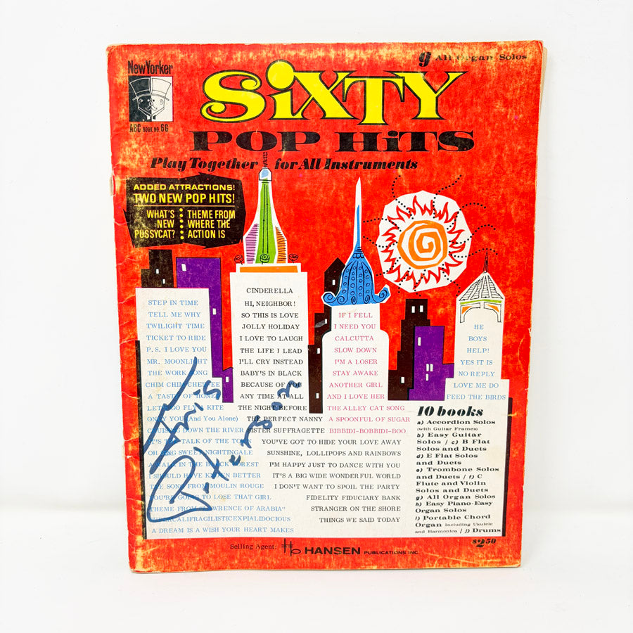 1960s Sheet Music Anthology – Sixty Pop Hits