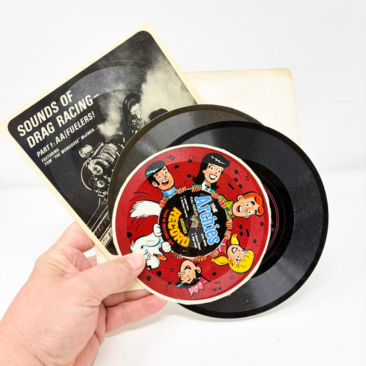 Four Vintage Promotional Records