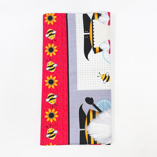 44" x 1 yd - Honeybee Gnomes Fabric