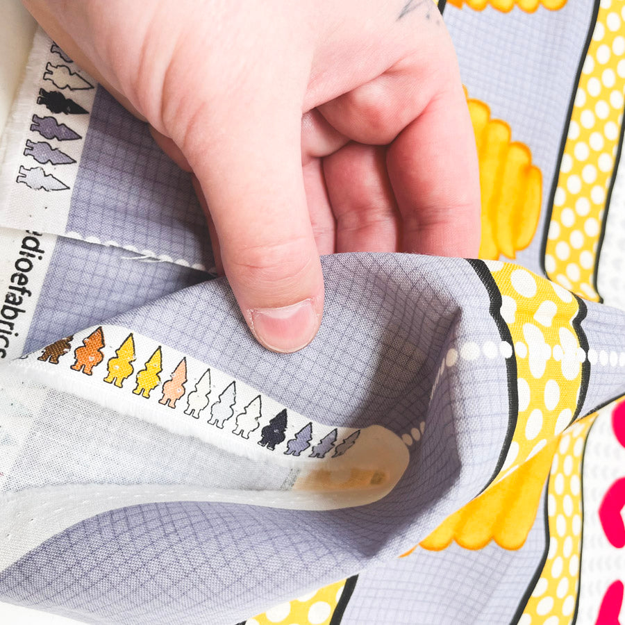 44" x 1 yd - Honeybee Gnomes Fabric