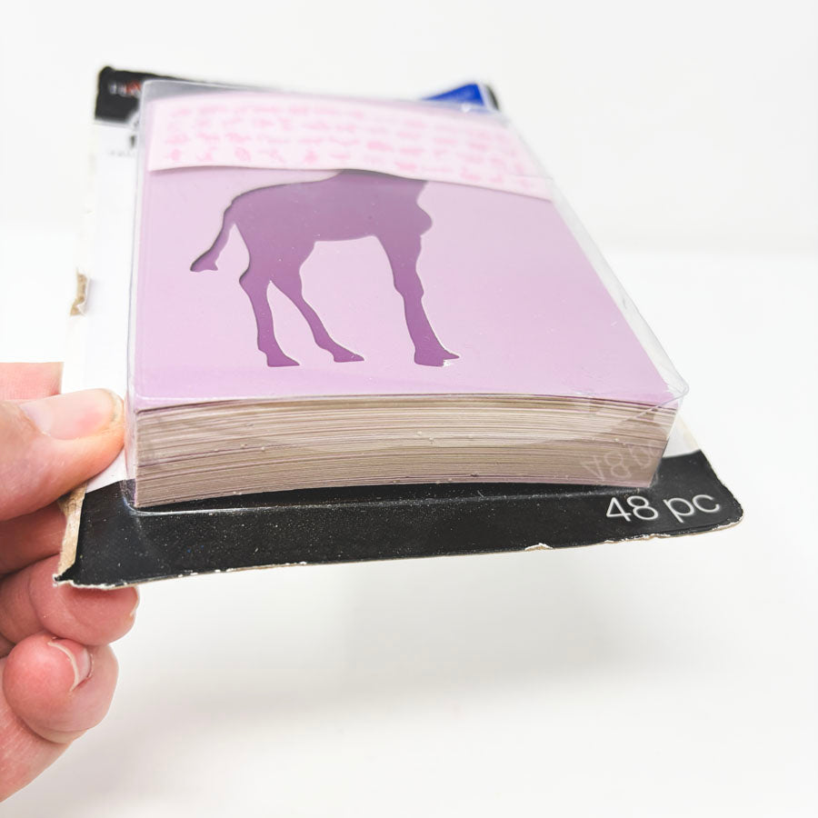 Plaid Folk Art Animal Stencils