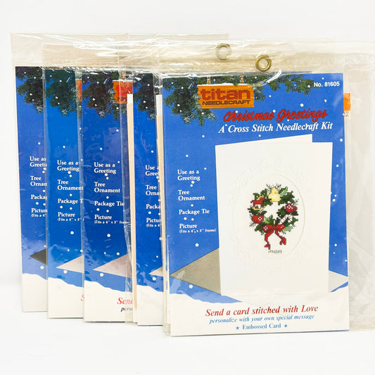 Titan Needlecraft - Christmas Greetings- A Cross Stitch Needlecraft Kit