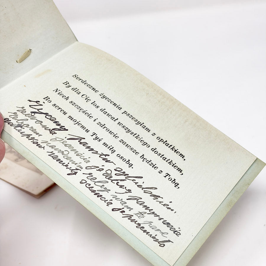 Antique Embroidered Greeting and Post Card Bundle (4)