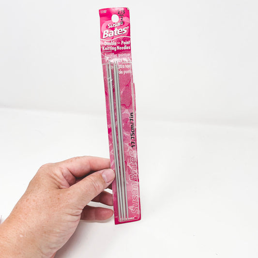 Susan Bates Double Point Knitting Needles - Size 2