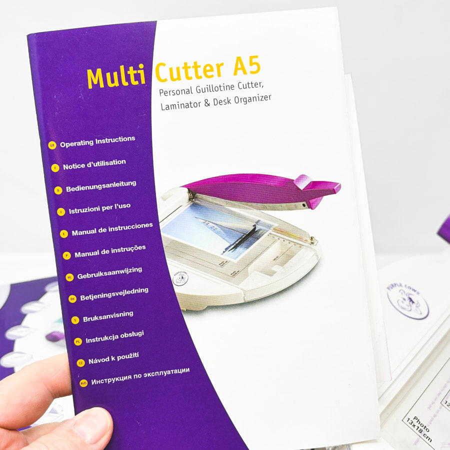 Purple Cows Multi Trimmer A5 - New in Box