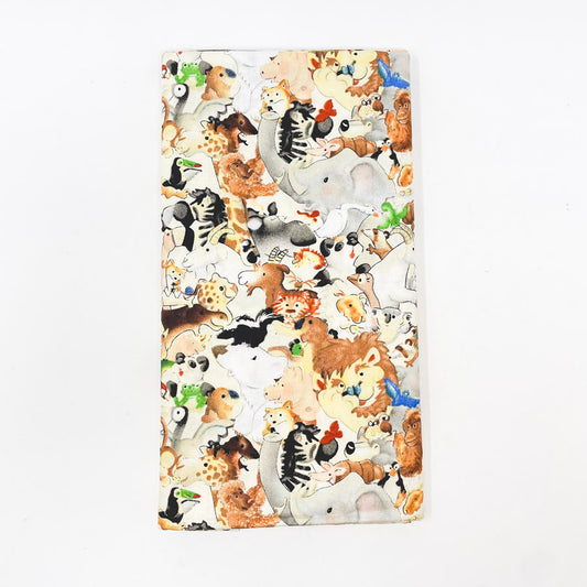 44" x 1 yd - Painted Animal Fabric