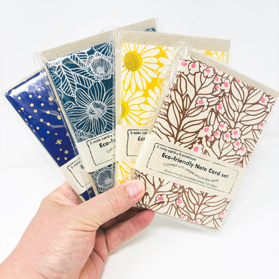 NEW // Eco-Friendly Note Card Sets