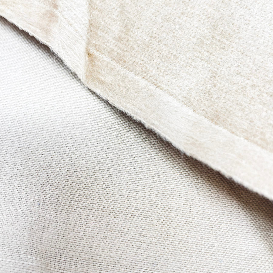 56" x 2 yds - Tan Velour Fabric