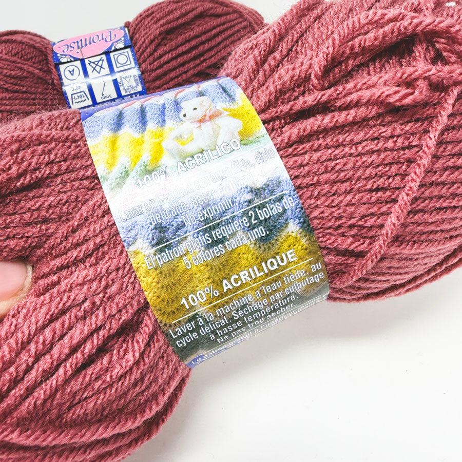 Promise Mauve Yarn (Partial) (1)