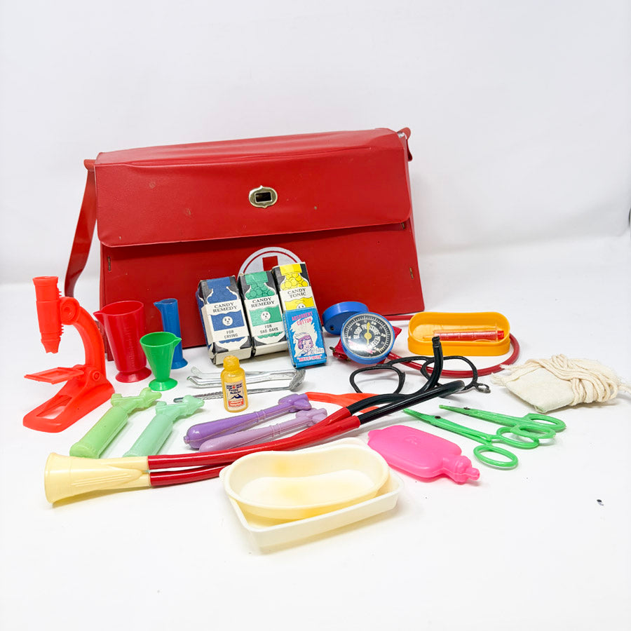 Vintage Little Learners Deluxe Nurse Kit (partial)