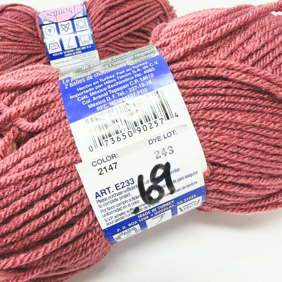 Promise Mauve Yarn (Partial) (1)