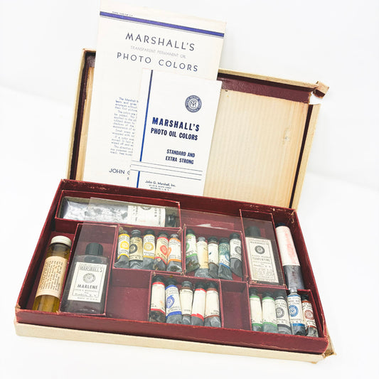 Vintage Marshall's Photo Oil Colors Set