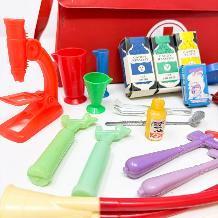 Vintage Little Learners Deluxe Nurse Kit (partial)
