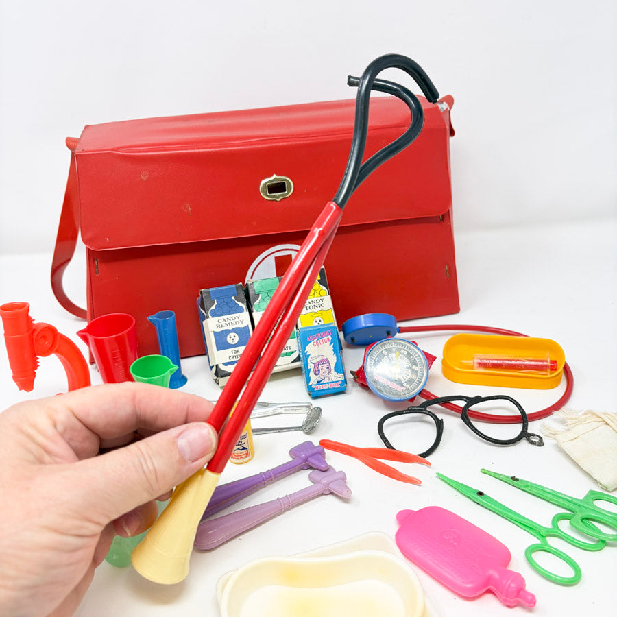 Vintage Little Learners Deluxe Nurse Kit (partial)