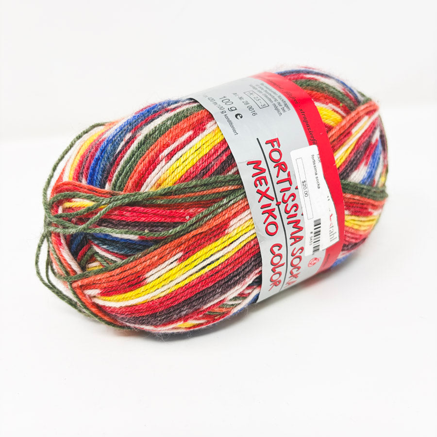 Schoeller+Stahl Fortissima Socka Mexiko Color