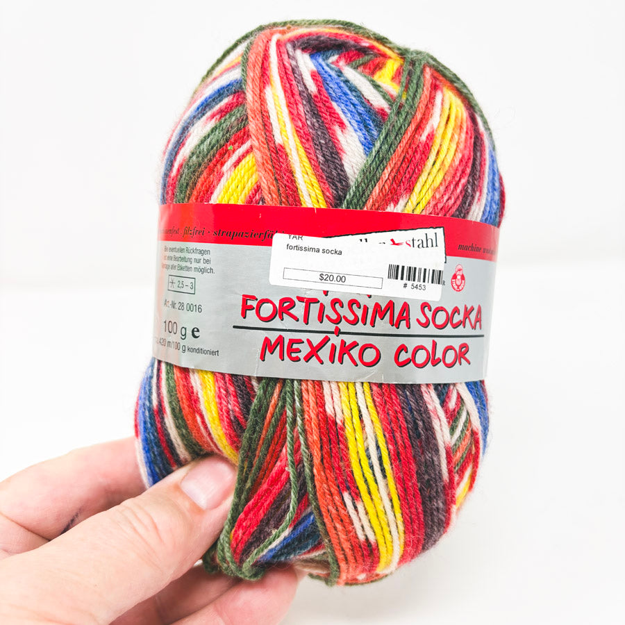 Schoeller+Stahl Fortissima Socka Mexiko Color