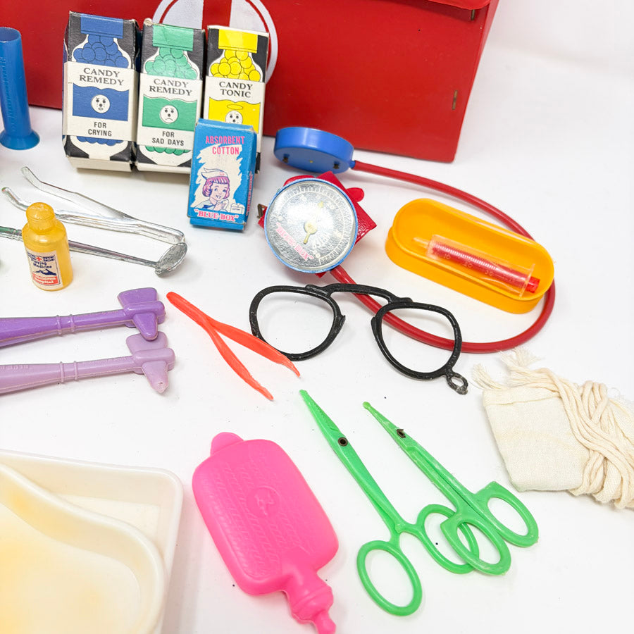 Vintage Little Learners Deluxe Nurse Kit (partial)