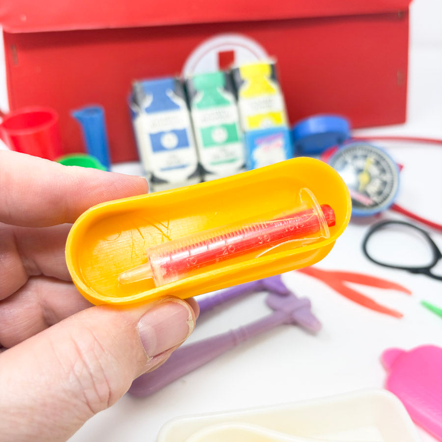 Vintage Little Learners Deluxe Nurse Kit (partial)