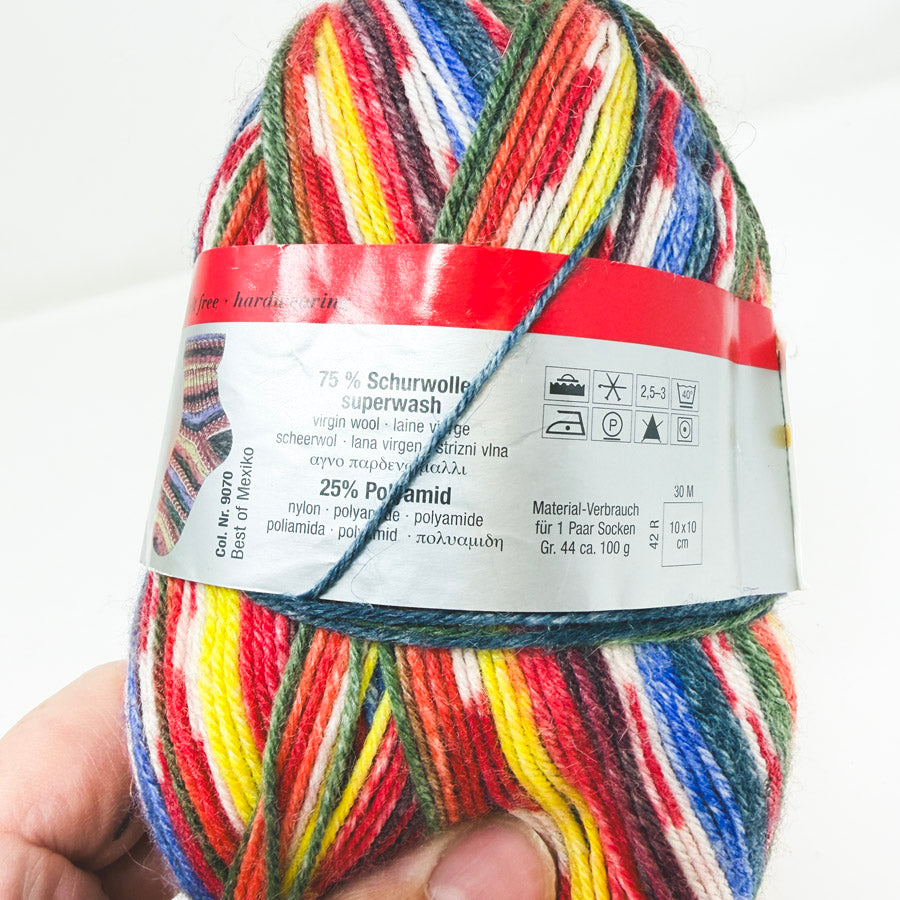 Schoeller+Stahl Fortissima Socka Mexiko Color