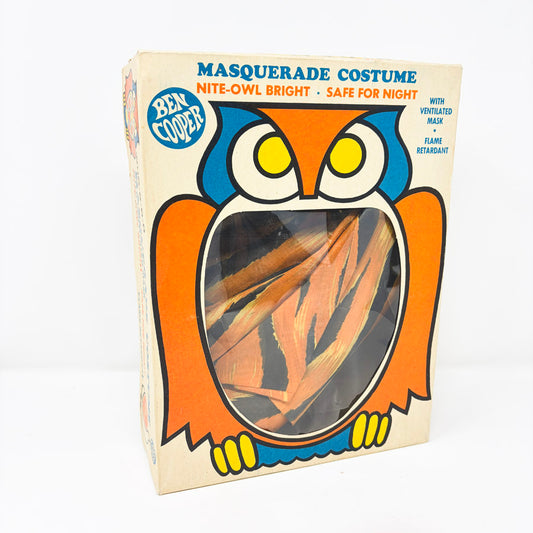 Vintage Ben Cooper Night Owl Bright - Tiger Costume in Box