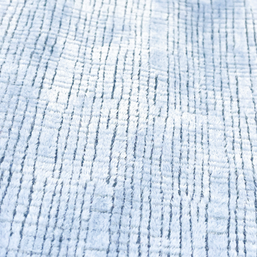 Appx 2 Yds Patterned Periwinkle Upholstery Fabric