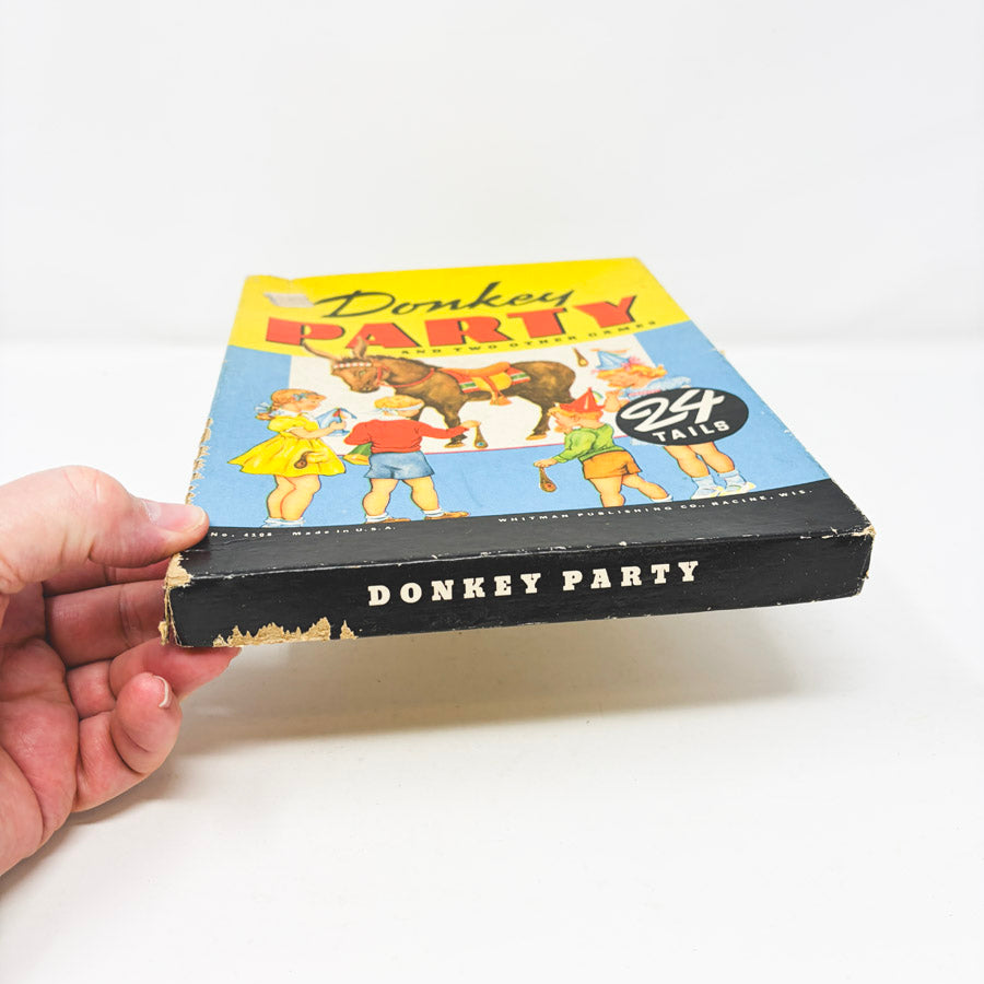 Vintage Whitman Donkey Party – Box and Tails