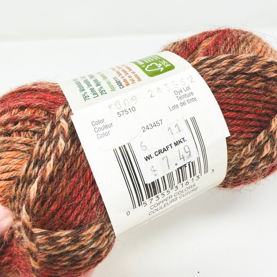 Patons Kroy Socks FX Yarn – Copper Colors (1)