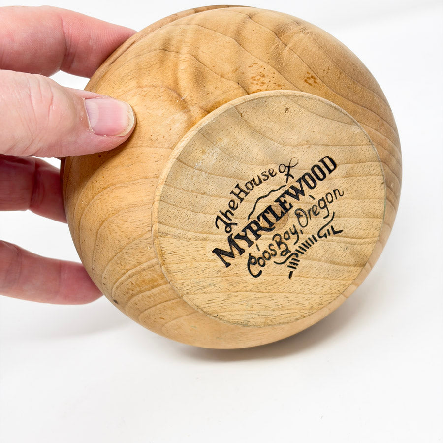 House of Myrtlewood Souvenir Wood Bowl