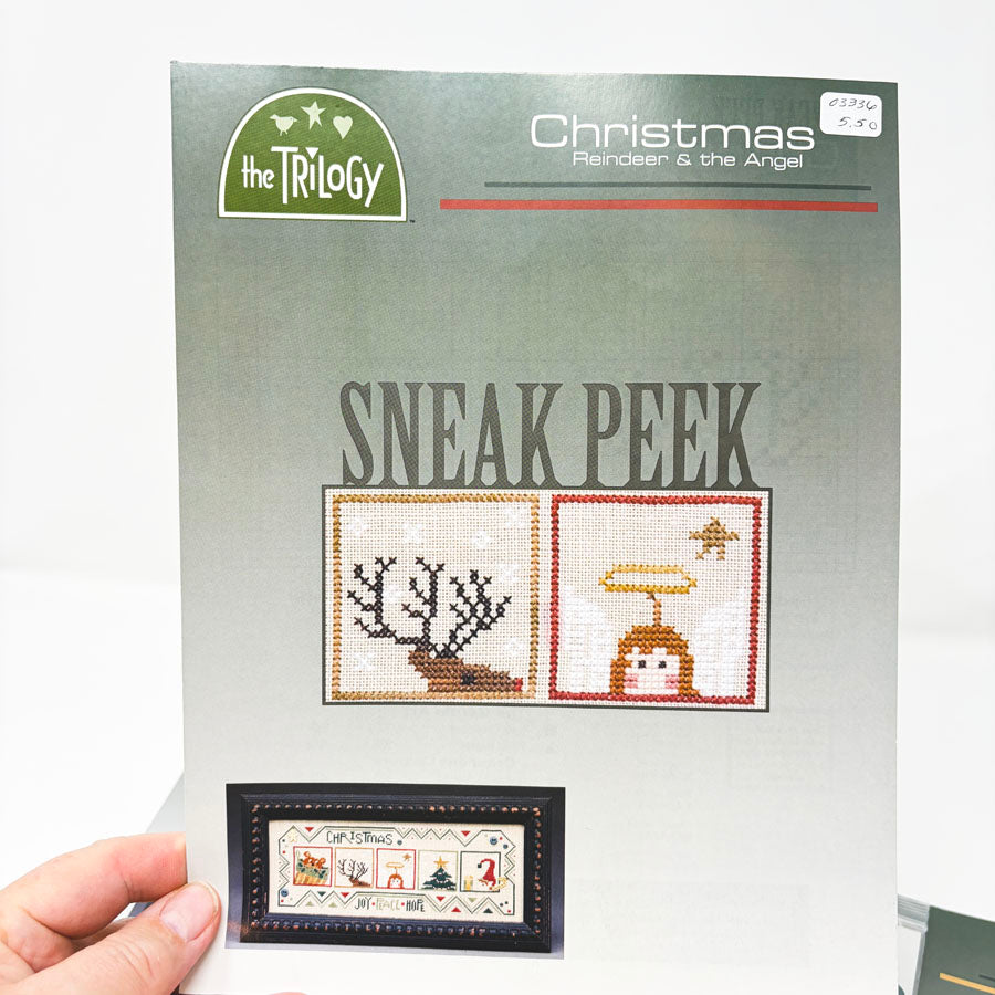 Christmas Sneak Peak Cross Stitch Pattern Pack