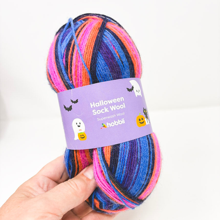 Hobbii Halloween Sock Wool Yarn