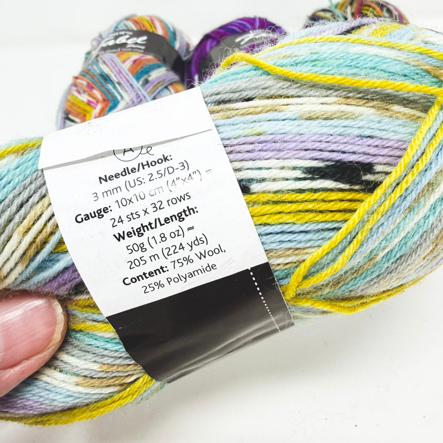 Drops Fabel Print Superwash Wool Sock Yarn