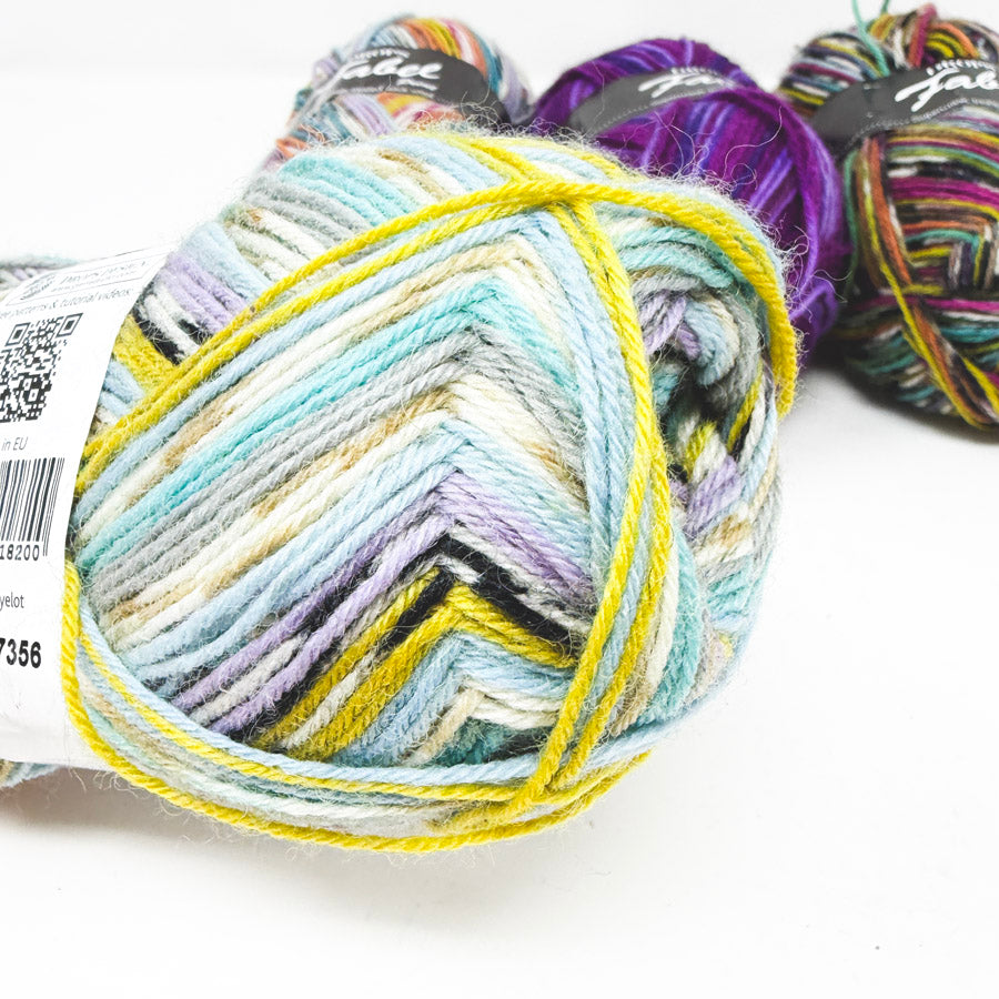Drops Fabel Print Superwash Wool Sock Yarn