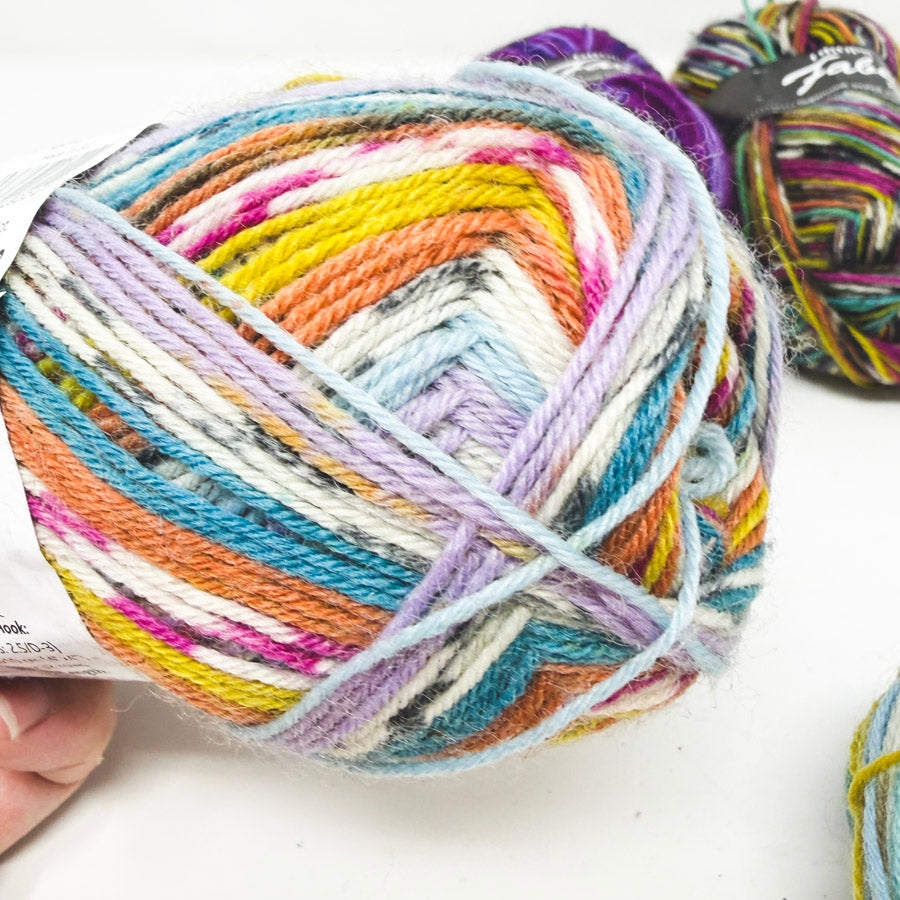 Drops Fabel Print Superwash Wool Sock Yarn