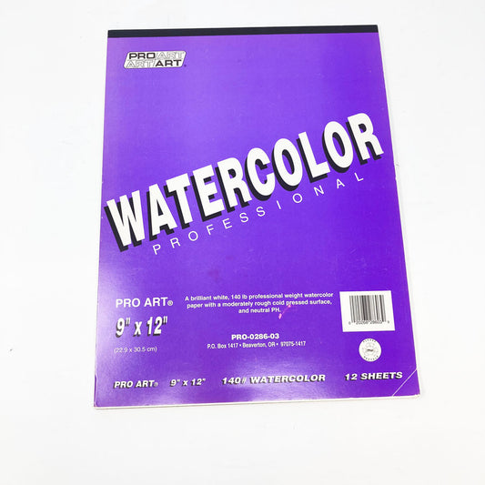 ProArt Watercolor Paper 9" x 12"