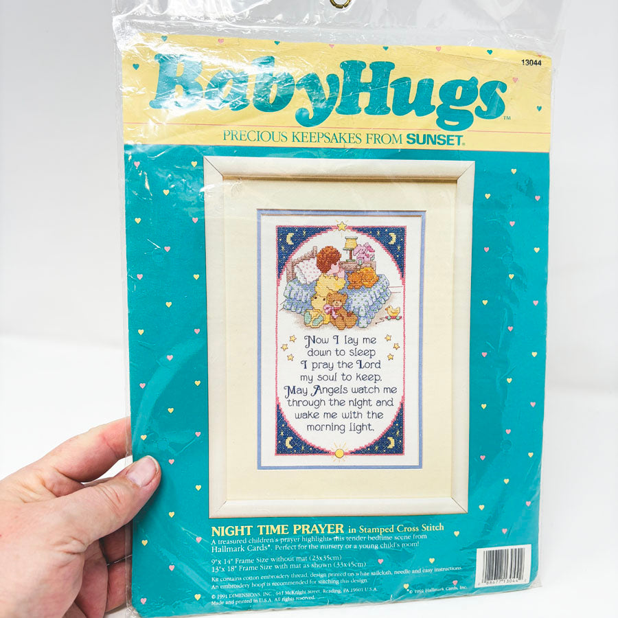 Sunset- Night Time Prayer Cross Stitch Kit