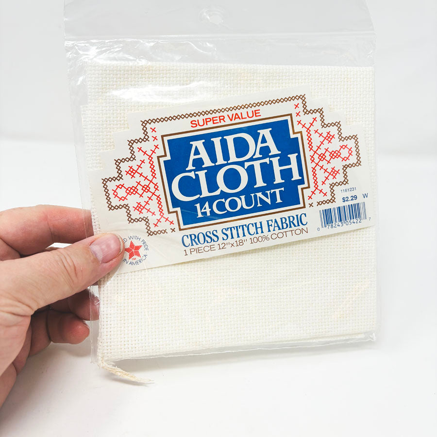 Aida 14 Count Cross Stitch Fabric - Pick a Color
