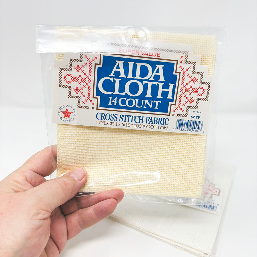 Aida 14 Count Cross Stitch Fabric - Pick a Color