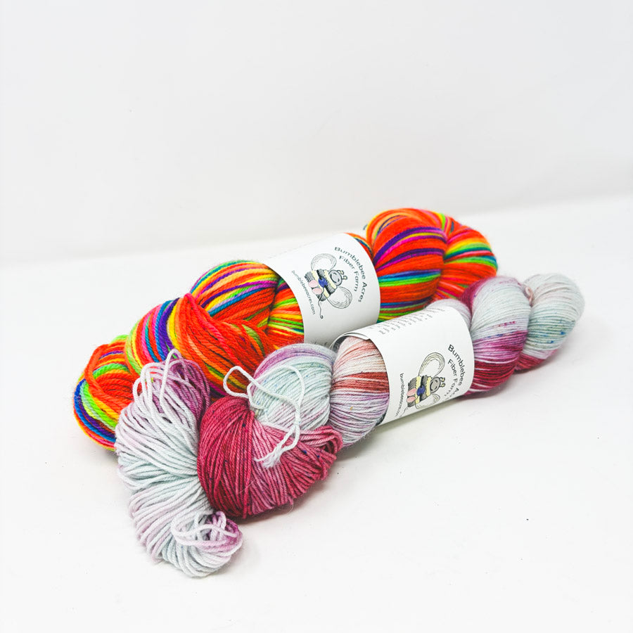 Bumblebee Acres Fiber Farm Sock Yarn