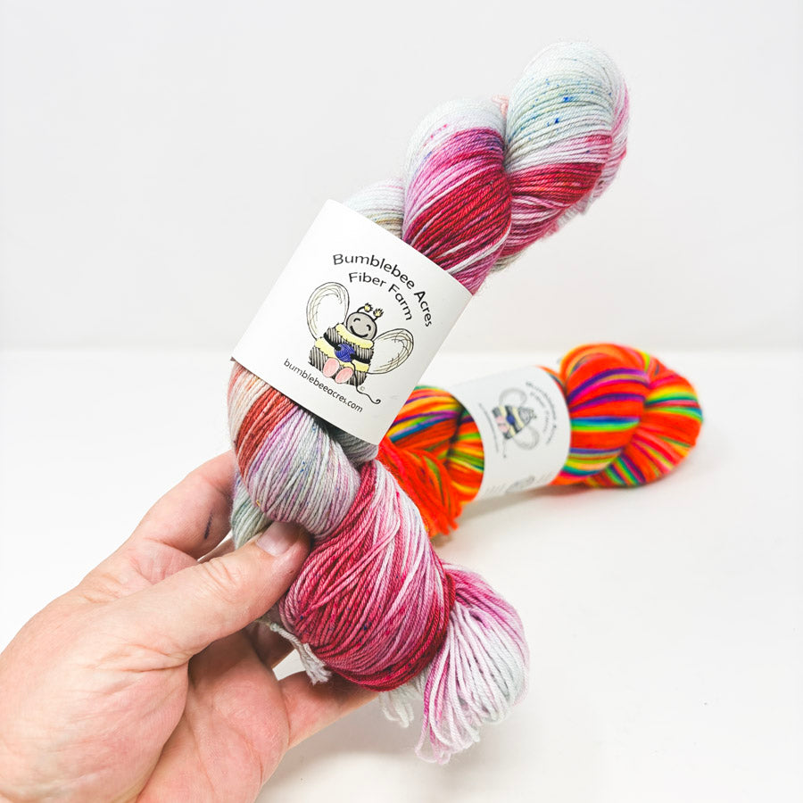 Bumblebee Acres Fiber Farm Sock Yarn