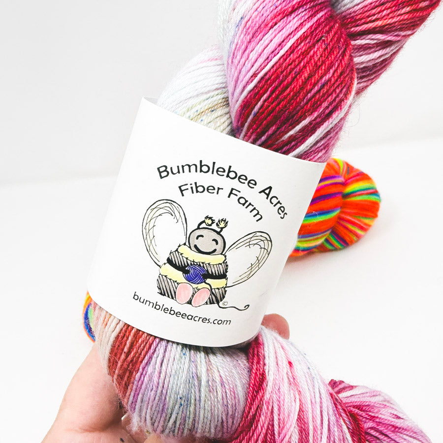 Bumblebee Acres Fiber Farm Sock Yarn