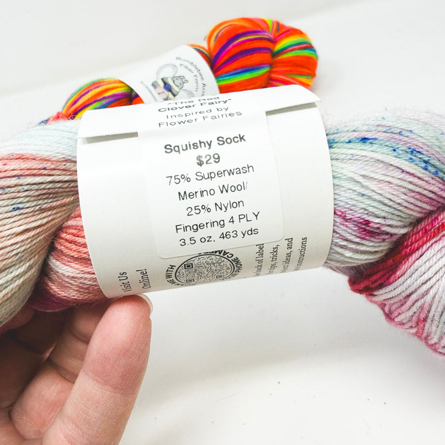 Bumblebee Acres Fiber Farm Sock Yarn