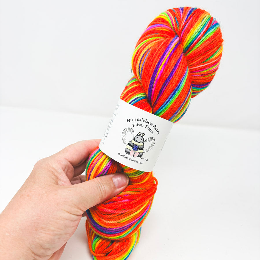 Bumblebee Acres Fiber Farm Sock Yarn